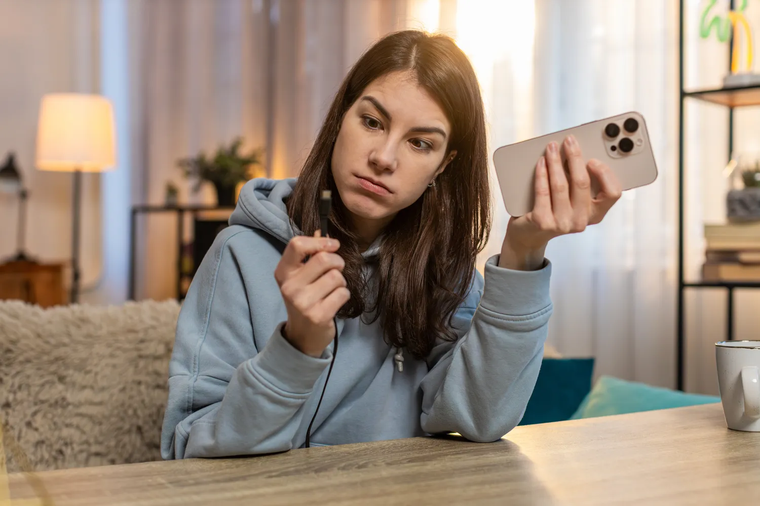 Telefono įkrovimo eiliškumas