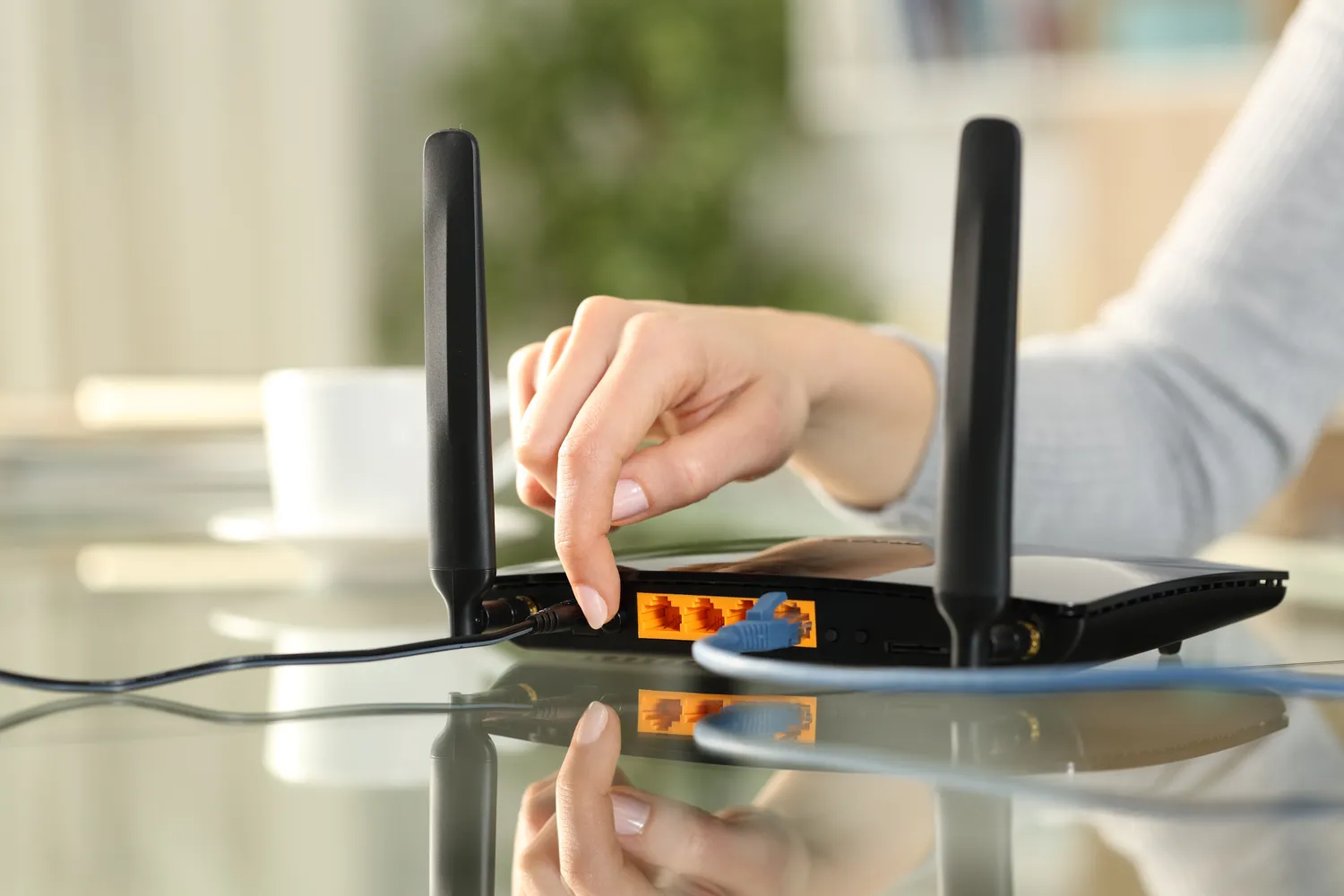 Kokių daiktų nelaikyti šalia Wi-Fi