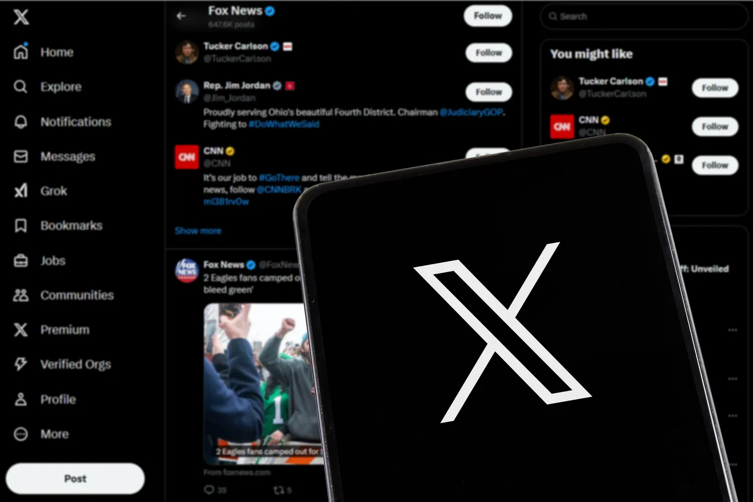 Sutriko X platformos veikla / Markus Mainka / Shutterstock.com