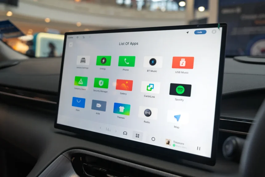 Automobilių informacinė sistema / TY Lim / Shutterstock.com