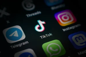 TikTok naudojimas ES / Yalcin Sonat / Shutterstock.com