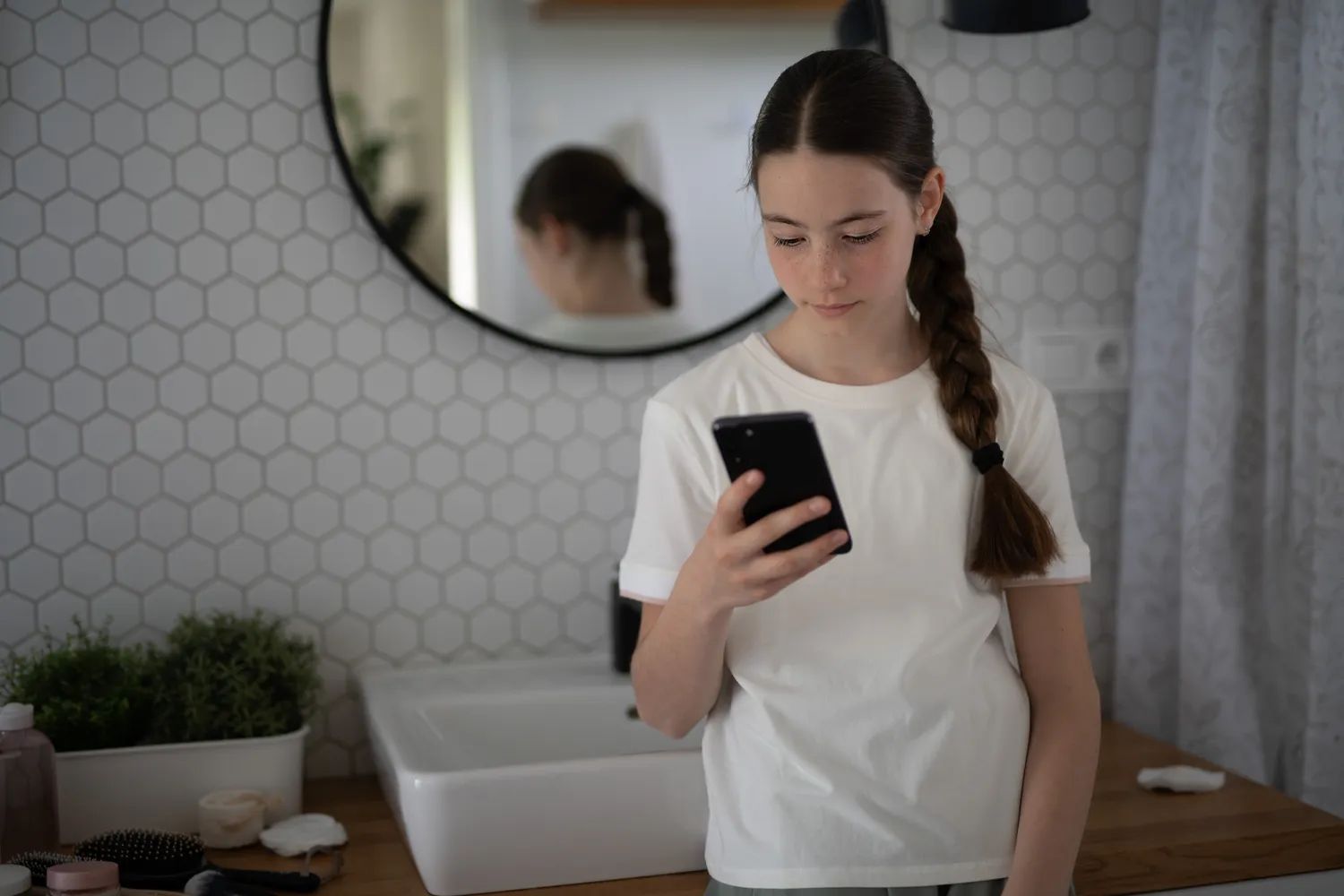 Naršymas socialiniame tinkle TikTok