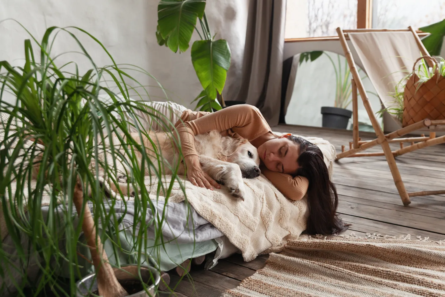 Tinkamai parinkti augalai, gali padėti pasijusti geriau