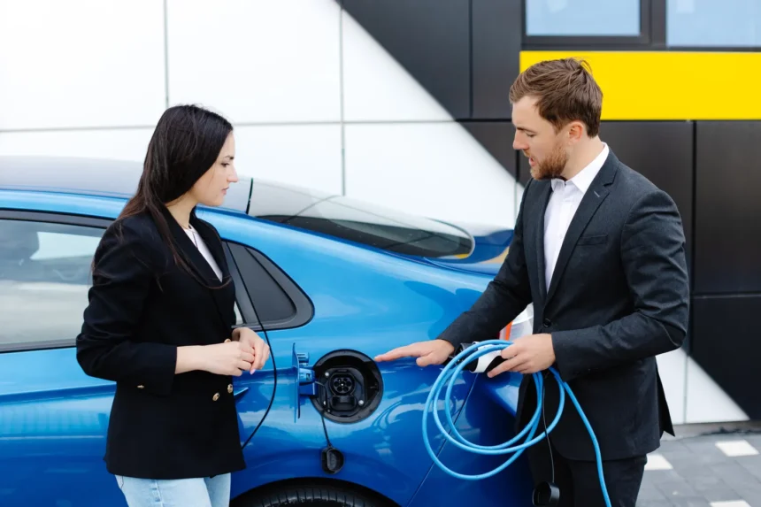 Elektromobilių bumas stringa