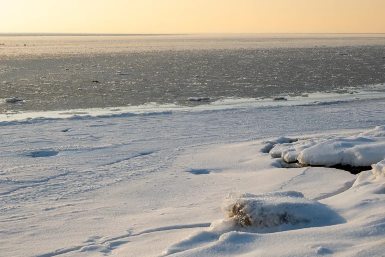 Užšalusi Baltijos jūra