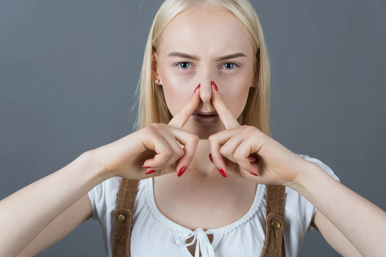 Palieskite savo nosį