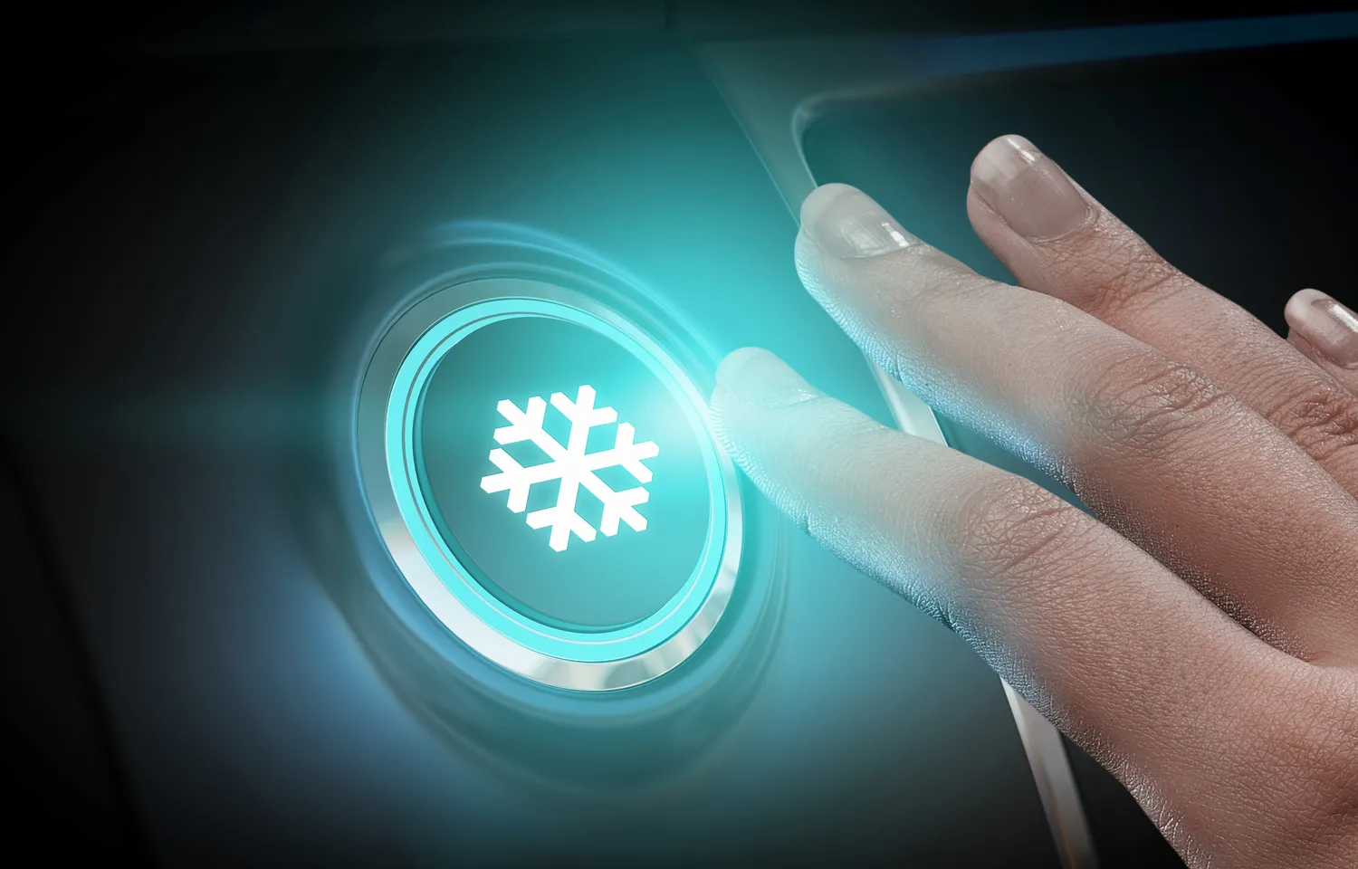 Snaigės mygtukas automobilyje